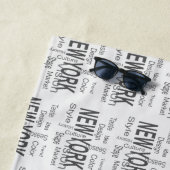 The Great New York City (Typografie) Strandtuch (Beispiel)