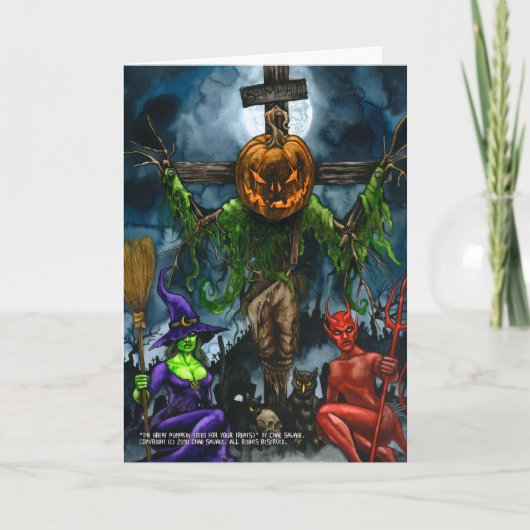 The Great Pumpkin Karte (Vorderseite)