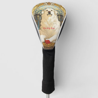 The Great Pyrenees Dog 002 - Natalia Mucha Golf Headcover