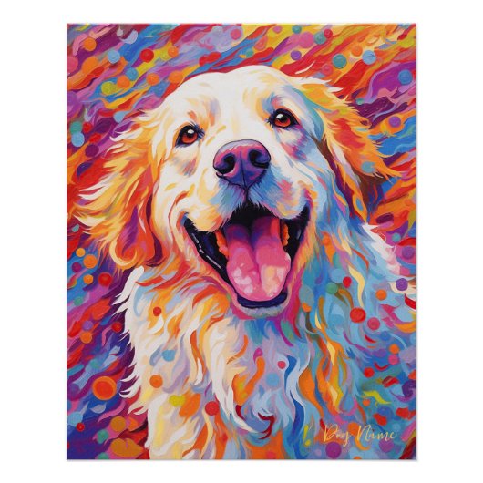 The Great Pyrenees Dog 004 - Zetton Ziana Poster (Vorderseite)