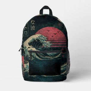 The Great Retro Wave Classic Bedruckter Rucksack