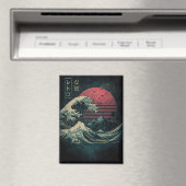 The Great Retro Wave Classic Magnet (In Situ (Geschirrspüler))