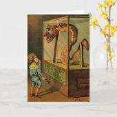 "The Great Sea Serpent" Greeting Card Karte (Gelbe Blume)