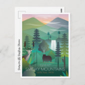 The Great Smoky Mountains National Park Postcard Postkarte (Vorne/Hinten)