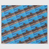 The Great Sphinx and the Pyramid of Khafre Geschenkpapier (Flach)