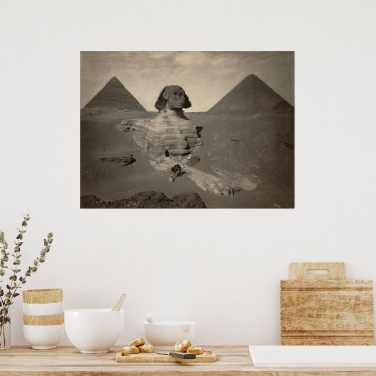 The Great Sphinx of Gizeh, Ägypten - Poster (Küche)