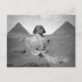 The Great Sphinx & Pyramids, 1878 Postkarte (Vorderseite)