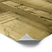The Great Temple of Abu Simbel, Nubia, from "Egypt Poster (Ecke)