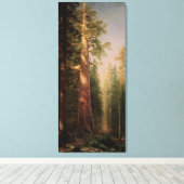 The Great Trees, Mariposa Grove, CA by Bierstadt Leinwanddruck (Insitu (Holzboden))