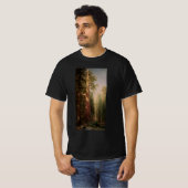 The Great Trees, Mariposa Grove, CA by Bierstadt T-Shirt (Vorne ganz)