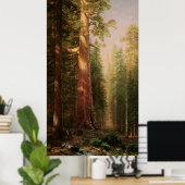 The Great Trees, von Albert Bierstadt Poster (Heimbüro)