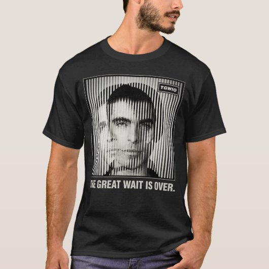 THE GREAT WAIT IS OVER - Oasis Band T-Shirt (Vorderseite)