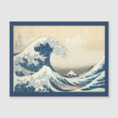 The Great Wave - Japanische Magnetkarte (Vorderseite)