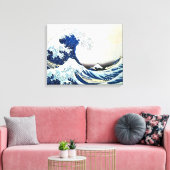 "The Great Wave" japanische Malerei von Hokusai Leinwanddruck (Insitu (Wohnzimmer))