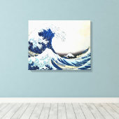 "The Great Wave" japanische Malerei von Hokusai Leinwanddruck (Insitu (Holzboden))