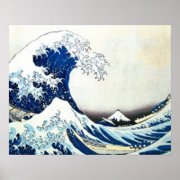 "The Great Wave" japanische Malerei von Hokusai