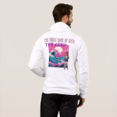 The Great Wave Of Data Hoodie (Schwarz voll)