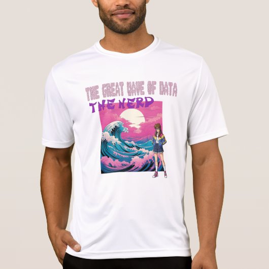 The Great Wave Of Data T-Shirt (Vorderseite)