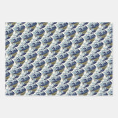 The Great Wave of Kanagawa - Katsushika Hokusai Geschenkpapier Set (Vorderseite 3)