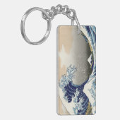 The Great Wave of Kanagawa - Katsushika Hokusai Schlüsselanhänger (Vorderseite links)
