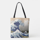 The Great Wave of Kanagawa - Katsushika Hokusai Tasche (Rückseite)