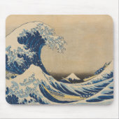 "The Great Wave off Kanagawa" Art Mouse Pad Mousepad (Vorne)