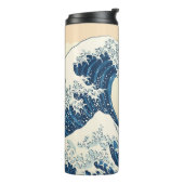The great wave off kanagawa painting reproduction  thermosbecher (Nach links gedreht)