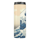 The great wave off kanagawa painting reproduction  thermosbecher (Rückseite)