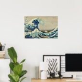 The Great Wave off Kanagawa Poster (Heimbüro)