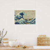 The Great Wave off Kanagawa Poster (Küche)