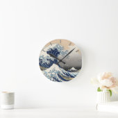The Great Wave off Kanagawa Runde Wanduhr (Zuhause)