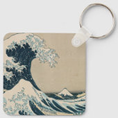 The Great Wave off Kanagawa Schlüsselanhänger (Rückseite)