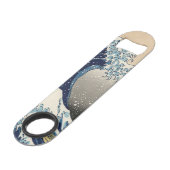 The Great Wave off Kanagawa Speed Flaschenöffner (Rückseite Schrägansicht)