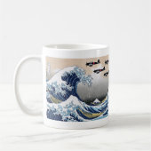 The Great Wave off Kanagawa + Zero Fighters Kaffeetasse (Links)
