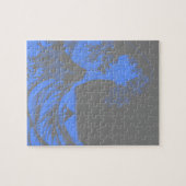 The Great Wave Seafoam Blue & Gray Puzzle (Horizontal)