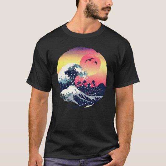 The Great waves T-Shirt (Vorderseite)