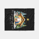 The Greatest Gift For All Christmas Nativity Jesus Fleecedecke (Vorderseite (Horizontal))
