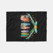 The Greatest Gift For All Christmas Nativity Jesus Fleecedecke (Vorderseite (Horizontal))