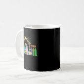 The Greatest Gift For All Christmas Nativity Jesus Kaffeetasse (Vorderseite Links)