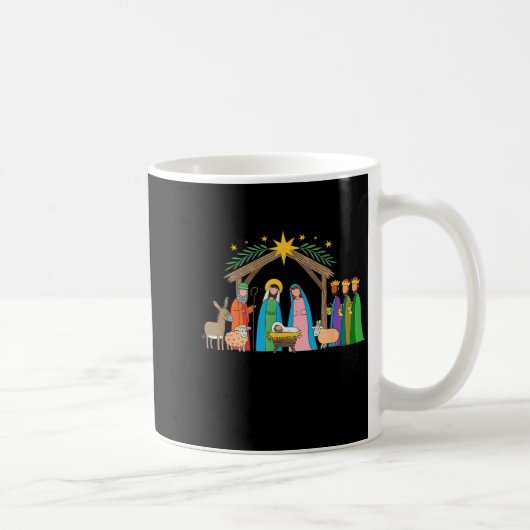 The Greatest Gift For All Christmas Nativity Jesus Kaffeetasse (Rechts)