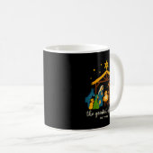 The Greatest Gift For All Christmas Nativity Jesus Kaffeetasse (VorderseiteRechts)