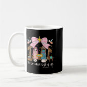The Greatest Gift For All Christmas Nativity Jesus Kaffeetasse (Links)