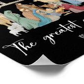 The Greatest Gift For All Christmas Nativity Jesus Poster (Ecke)