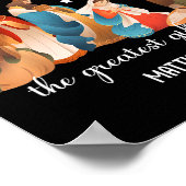 The Greatest Gift For All Christmas Nativity Jesus Poster (Ecke)