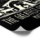 The Greatest Gift For All Christmas Nativity Jesus Poster (Ecke)