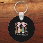 The Greatest Gift For All Christmas Nativity Jesus Schlüsselanhänger (Vorderseite)