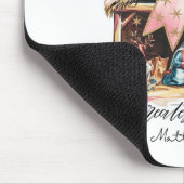 The Greatest Gift Of All Nativity Jesus Christian Mousepad (Ecke)