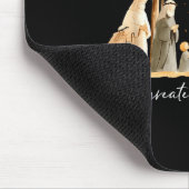 The Greatest Gift Of All Nativity Scene Christian Mousepad (Ecke)
