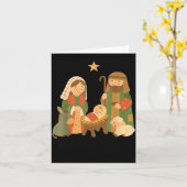 The Greatest Gift Off All Nativity Scene Jesus Mat Karte (Gelbe Blume)