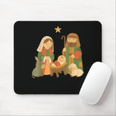 The Greatest Gift Off All Nativity Scene Jesus Mat Mousepad (Mit Mouse)